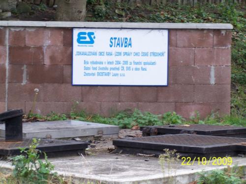 vybudovaná kanalizace a&nbsp;výtlak do&nbsp;ČOV - SFŽP, SVS, obec Raná